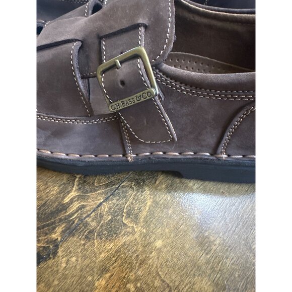 G.H. Bass & Co. Mens Brown Leather Fisherman Sandals Size 10M - Picture 5 of 11